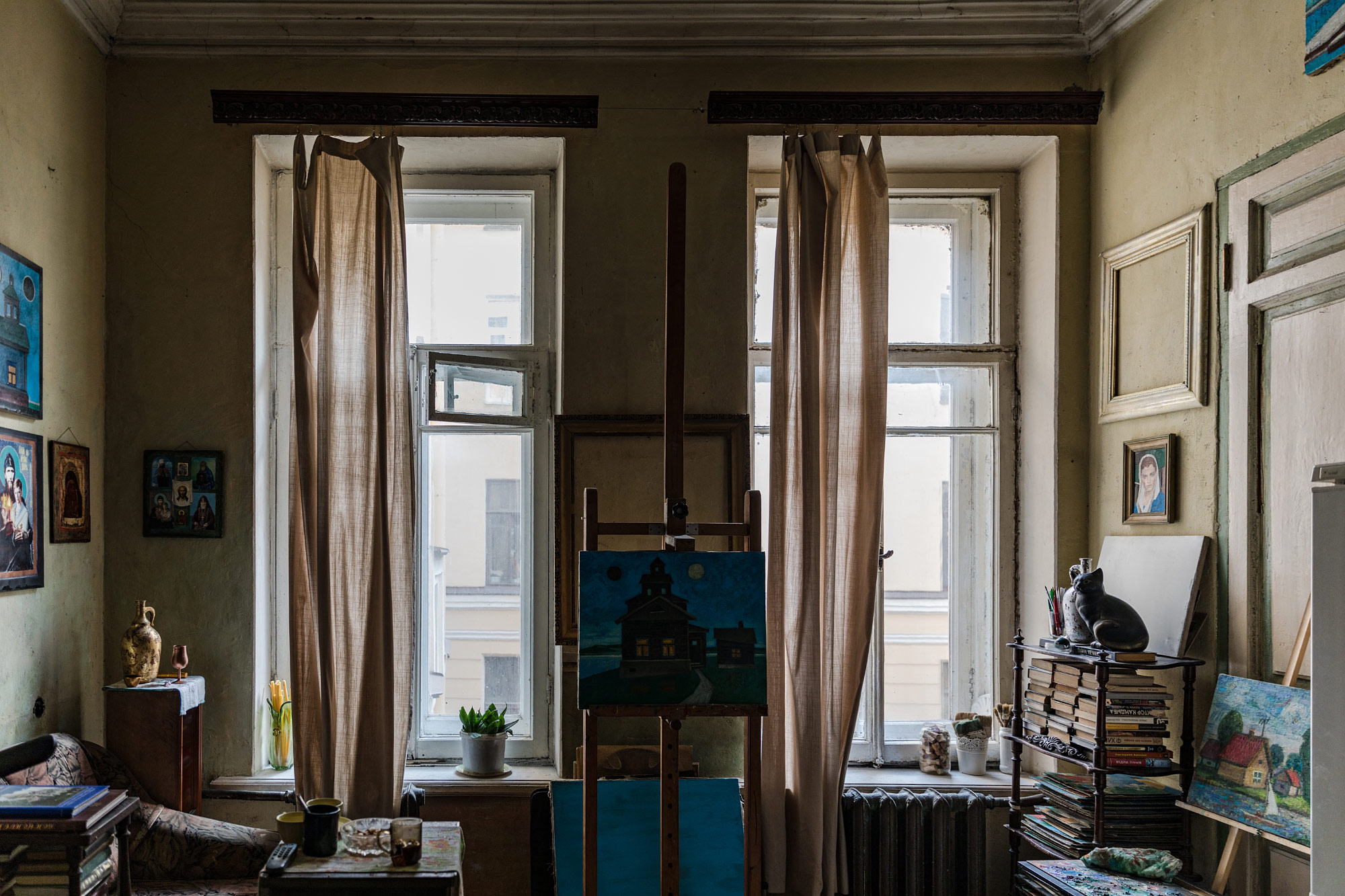 Rasputin's apartment. St.Petersburg